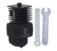 Kit de remplacement de tête d'impression pour imprimante 3D Mtlavishness, buse en acier trempé, buse remplaçable en acier trempé pour A1 et A1 Mini, accessoires d'extrusion de (0,2 mm)