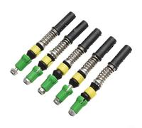 Kit de remplacement de verrouillage interne pour bâtons de randonnée 5 pièces avec ressort absorbant les chocs conçu pour les sections de poteaux en fibre de carbone de 12 mm, 14 mm, 16 mm (pour tube