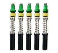 Kit de remplacement de verrouillage interne pour bâtons de randonnée 5 pièces avec ressort absorbant les chocs conçu pour les sections de poteaux en fibre de carbone de 12 mm, 14 mm, 16 mm (pour tube