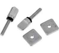 Kit de Remplacement de vis et de Plaque coulissante pour Planche de Surf (Lot de 2)