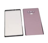 Kit de Remplacement D'écran en Verre Avant et Panneau Arrière pour Note 9, Kit de Réparation de Verre de qualité Supérieure avec Outils, Ajustement Parfait pour les écrans Endommagés et