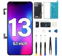 Kit de remplacement d'écran pour iPhone 13 avec écouteur câble flexible capteur de proximité 3D tactile LCD écran numériseur A2631 A2633 A2634 A2635 A2482 6,1 pouces