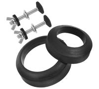 Kit de Remplacement des Boulons de Réservoir de Toilettes Rondelles | Caoutchouc et Acier Inoxydable, Installation Facile, Prévention des Fuites, Vis Fixes et Siège Joint