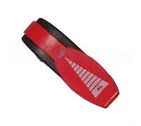 Kit de remplacement d'interrupteur d'accélérateur de tondeuse à gazon pour moteurs à essence - Poignée de contrôle en plastique facile à installer - Rouge et noir 12 x 7 cm (interrupteur rouge)