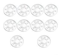 Kit de remplacement fiable pour jeans, 10 boutons en métal avec vis pratique (E)