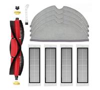 Kit de remplacement for aspirateur, brosse rotative, filtre HEPA, compatible avec Roborock S50, S51 et S55(SET C)