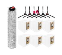 Kit De Remplacement For Aspirateur Robot Eufy, Omni E28/E25, Brosse Latérale, Rouleau, Serpillière, Sac À Poussière, Accessoires(13PCS)