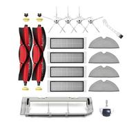 Kit De Remplacement For Aspirateur Xiaomi, Roborock, S5 Max, S6, S6Maxv, Rouleau, Brosse, Filtre, Chiffon De Nettoyage, Pièces Détachées(17pcs)