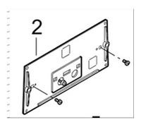 KIT DE REMPLACEMENT GEBERIT POUR PLAQUE DE COMMANDE DE RECHANGE _ 240.028.00.1