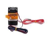 Kit de remplacement Hotend d'extrudeuse MK8 pour imprimante 3D avec buse de 0,4 mm, moteur pas à pas NEMA 17, laiton et alliage d'aluminium, pour Prusa I3 Reprap
