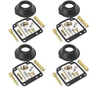 Kit de Remplacement Kit De Réparation Carburateur, Gicleur, Aiguille, Flotteur, Vis Pilotage, Joint Chambre, Membrane pour Y-AMAHA XJR400/XJR400R 1993-1999