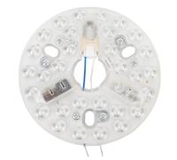 Kit de remplacement LED pour ventilateur de plafond, 15W, gradation et | Lumière uniforme sans ombre, gradation 5%-100% avec variateur, mémoire de la dernière couleur, dissipation thermique en