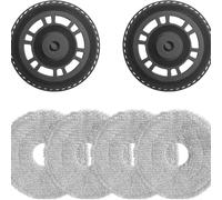 Kit de remplacement pour aspirateur robot : 2 supports de serpillière et 4 lingettes compatibles avec Dreame L10s Pro Ultra