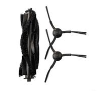 Kit de remplacement pour aspirateur robot Medion X20 SW+ / MD 11415 : brosse principale + 2 brosses latérales, rouleau en nylon et accessoires en plastique pour X21 SW+/MD 11500