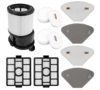 Kit de remplacement pour aspirateur Shark IP3251/IP3252 série 9 pièces haute résistance avec filtres de station de base, compatible avec les modèles IP3251C/IP3251EUT, cycle d'entretien de 2 à 4 mois