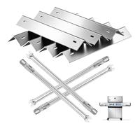 Kit de remplacement pour barbecues Napoleon Prestige 500 BIP500RBNSS-3, P500RSIBNK-3, P500RSIBNK-1, BIP500RB, P500NK-3, P500PSSRB, Prestige 500, 7 plaques chauffantes et 4 tubes de brûleur