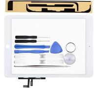 Kit De Remplacement Pour Blanc Ipad Air D'écran Tactile Inclus Vitre De Rechange; Ruban Adhésif Autocollant; Bouton Home; Suport Caméra; Kit D'outillage Spécifique