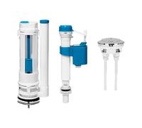 Kit de remplacement pour cuvette de toilettes pratique - Joint haut - Installation facile - Conception d'économie d'eau - Accessoires de salle de bain - Débit d'eau réglable