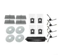 Kit de remplacement pour Dreame pour x40 pour L40 L50 Ultra avec brosse de coupe de cheveux, filtres HEPA lavables, serpillères, sacs à poussière pour Mova pour p70 et p50 Pro