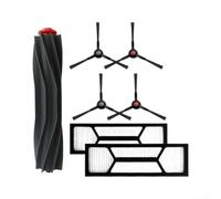 Kit de remplacement pour Eufy S1 Pro : brosses latérales principales et filtres HEPA - Caoutchouc ABS pour nettoyer en profondeur les poils d'animaux de compagnie tapis en bois dur 7 pièces