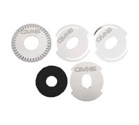 Kit de remplacement pour moulinet de pêche avec rondelles en fibre de carbone et acier inoxydable pour Garcia pour moulinets Revo, main droite