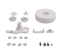 Kit de remplacement pour nettoyeur de piscine Polaris avec roue C10 et roulement C16 compatible avec les modèles 180 et 280, construction en plastique pour une longue durée de vie
