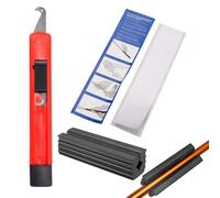 Kit de remplacement pour poignée de golf - Kit de remplacement complet | Outil d'installation de poignée | Comprend du ruban adhésif, , article de coupe au crochet, poignées antidérapantes de