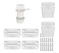 Kit de remplacement pour refroidisseur Igloo comprenant loquets, charnières, drain et vis, compatible avec différentes tailles de refroidisseur pour une utilisation prolongée