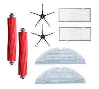 Kit de remplacement pour S7 MaxV / S7 MaxV Plus / S7 MaxV Ultra Robot Cleaner comprend une brosse latérale principale, un filtre HEPA et un balai à franges