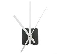 Kit de remplacement silencieux de mécanisme d'horloge à piles avec 3 ensembles d'aiguilles de 11 mm pour réparation d'horloge murale à faire soi-même et assemblage personnalisé sans tic-tac