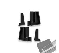 Kit de remplacement support cordon tendeur pour store enrouleur Velux VES | Kit complet côtés gauche et droit : tendeur et support de cordon, plastique résistant, noir
