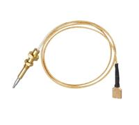 Kit de remplacement thermocouple pour cuisinière à gaz et chauffage en spirale - Capteur plaqué or 600 mm ou 1200 mm, résistant aux hautes températures (120 cm)