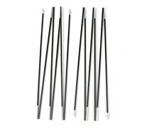 Kit de Remplacement Verre pour Tige Tente Anti-Corrosion Connexion à Ficelle étirable Facile Assembler et démonter adapté aux tentes résidentielles