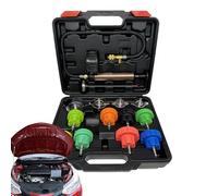 Kit de remplissage de liquide de refroidissement sous vide, testeur de pression de refroidissement,Testeur de compression du moteur 14 pièces Outil automobile | Kit de recharge sous vide ref