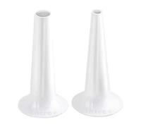 Kit de remplissage de saucisses - Tubes de remplissage - Machine à saucisses - Moulin à viande manuel - Compatible avec hachoir à nourriture en plastique de cuisine avec anneau de retenue blanc.