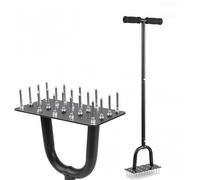 Kit de Renaissance du Jardin avec Plaque d'aération Professionnelle, transforme Le Sol Dur en Prairie luxuriante, idéal pour l'entretien de la pelouse et des terrains de Golf en Toute simplicité