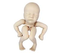 Kit De Renaissance En Silicone, 16 Pouces, Pièces Non Finies Réalistes, Corps En Tissu Non Peint, Avec Y4w4