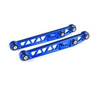 Kit de renfort de berceau arrière inférieur (paire) avec barres de liaison ASR, compatible avec Honda Civic 96-00 EX SI JDM LCA EK EM(Blue)