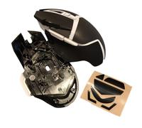 Kit de renouvellement du boîtier pour souris de jeu | Couvercle supérieur moulé, composants de la coque inférieure et pieds de rechange pour l'usure extérieure