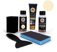 Kit de Rénovation Cuir (7-COQUILLE D'OEUF) - SOFOLK - Pour Volant, siège Auto, Chaise, sellerie, Chaussure