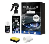 Kit De Rénovation De Phares - 300g Rénovateur Auto | Fluide De Réparation Solution De Polissage Pour Optiques Jaunis Opaques Oxydés Entretien Carrosserie Conception Robuste Pratique.s