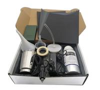 Kit de rénovation des phares de voiture, 800ML de polymère liquide, réparation de l'éclairage de la voiture, kit 1 boîte en carton