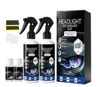 Kit de rénovation d'optiques de phares pour tous types de véhicules (2PC)