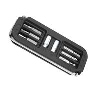 Kit de réparation 10 en 1 pour vélo - Rangement facile - Outil de vélo