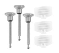 Kit de Réparation 3 Ensembles pour Déviateur de Bec | Tiges de Valve, Joints de Coupelle et Clapets Abs, Entretien Salle de Bain, Usage Maison
