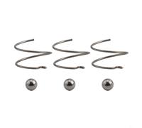 Kit de réparation à bille à ressort à bille avec N089668 pour porte-embout de pilote N078434 Composants à ressort de mandrin en acier compatibles avec appareil d'alimentation sans fil Dcf885 Dcf886
