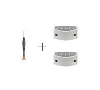 Kit de réparation amélioré de fermeture de casque avec tournevis antidérapant rapide pour QC35/35 II/45 Bouchon de casque antidérapant