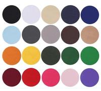 Kit de réparation autocollant en tissu sergé, patchs imperméables pour veste, vêtements, jeans, sac de couchage, ruban de réparation en tissu nylon, patchs pour genoux (petit rond C, diamètre 3,5 cm)