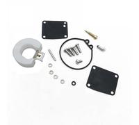 Kit De Réparation Carburateur 6G1-W0093 avec Joint Flottant pour 2 Temps 3 6 8 HP Hors-Bord 6G1-W0093-00 18-7765 6G1-W0093-01
