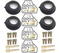 Kit De Réparation Carburateur Moto Compatible avec VF500C V30 pour Magna 1984-1985 VF500F 1984-1986 Ensemble Reconstruction Kit de réparation carbu(Type 2)